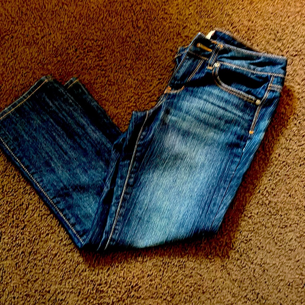 SO Dark Wash Denim Capris